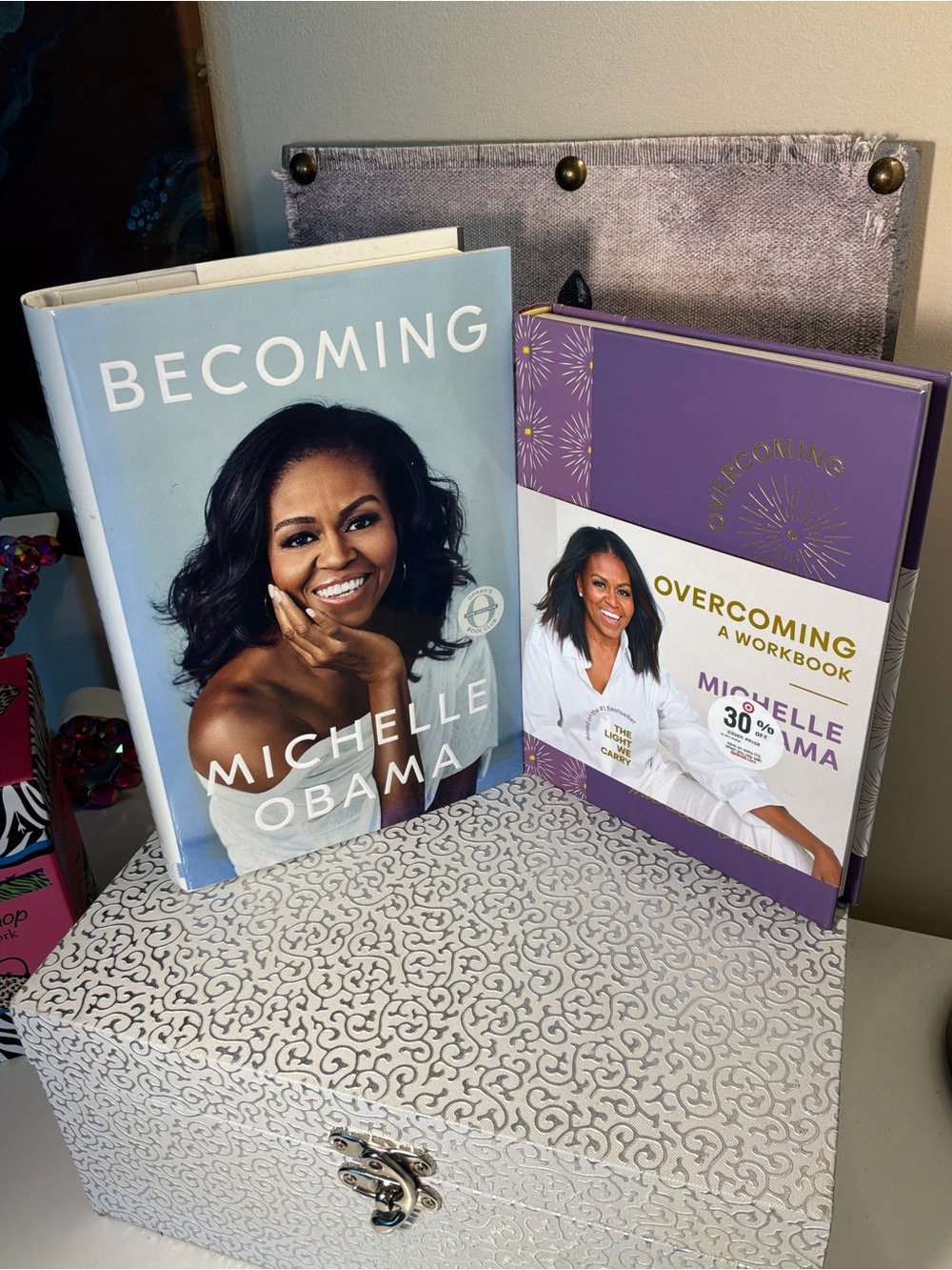 🥳Becoming and Overcoming Workbook by Michelle Obama New